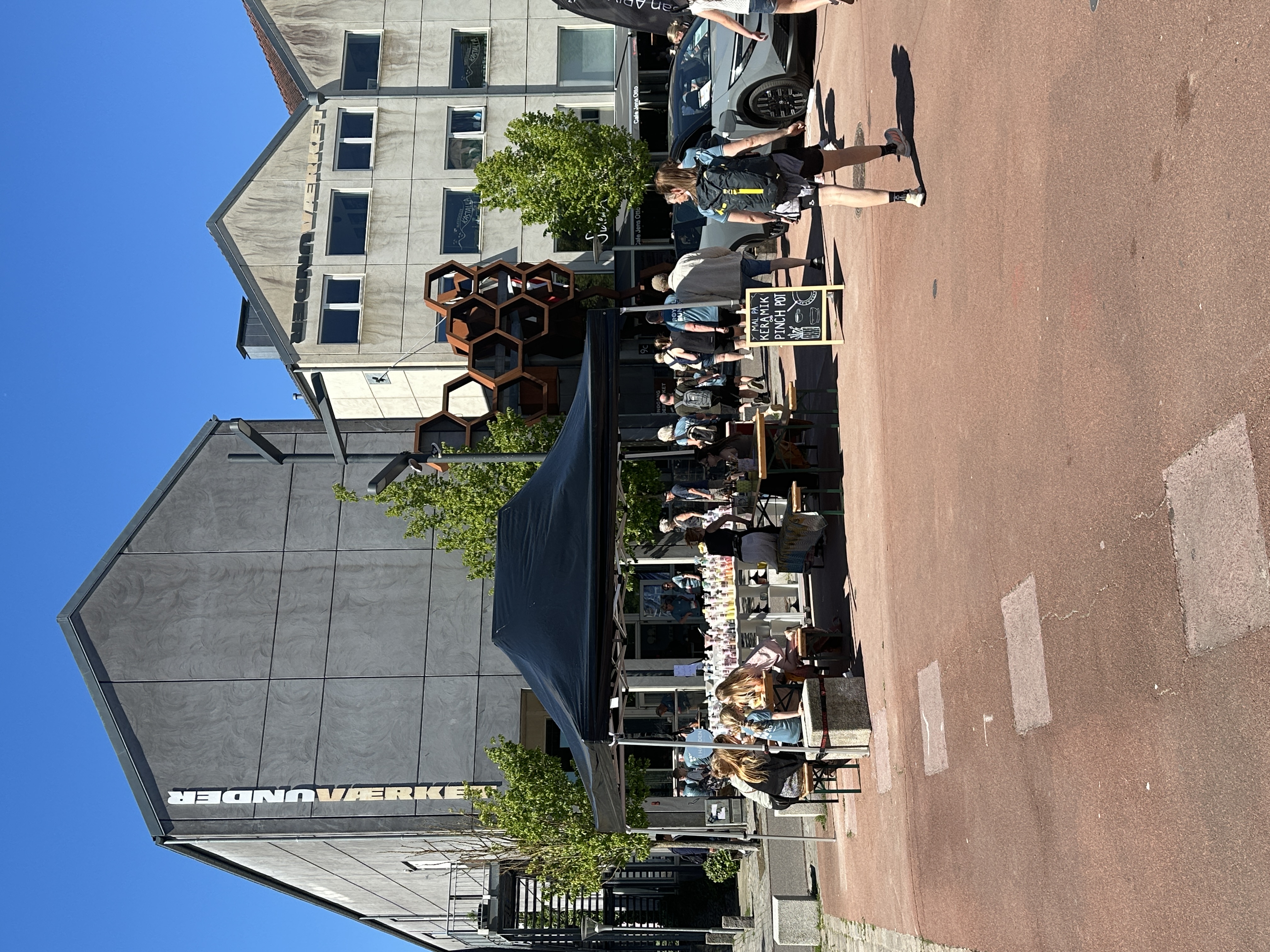 Eventzonen på Jens Otto Krags Plads