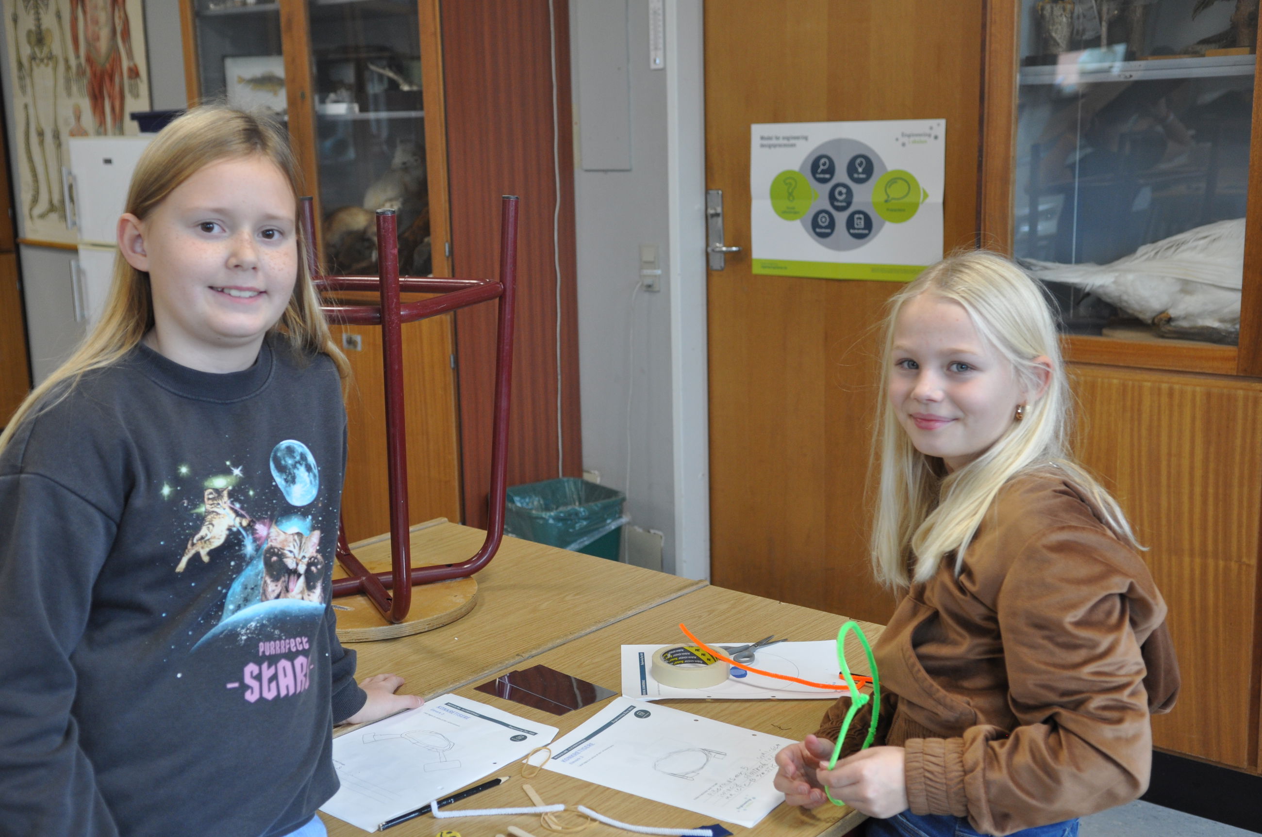 Elever leger opfindere for en dag på Bjerregrav Skole