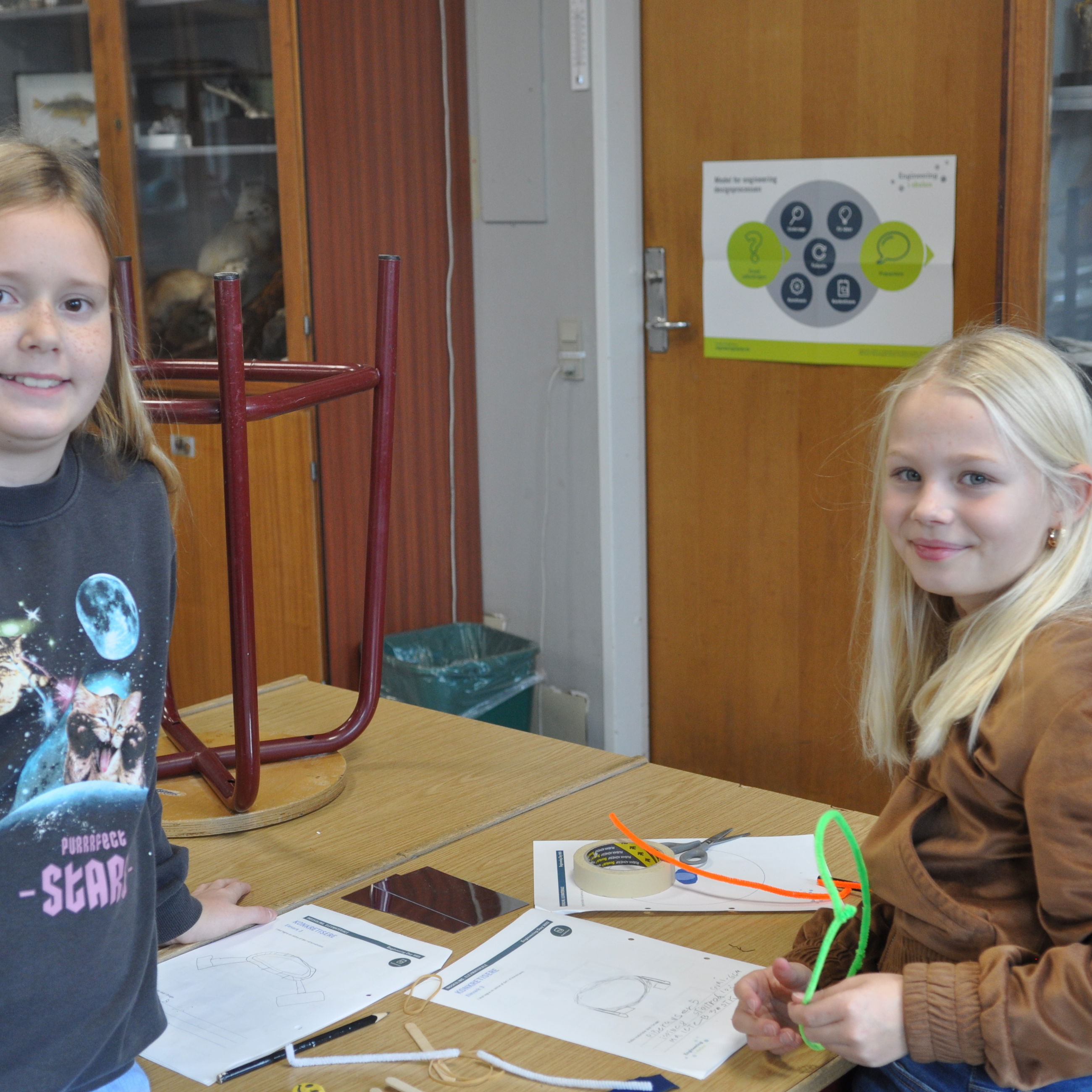 Elever leger opfindere for en dag på Bjerregrav Skole