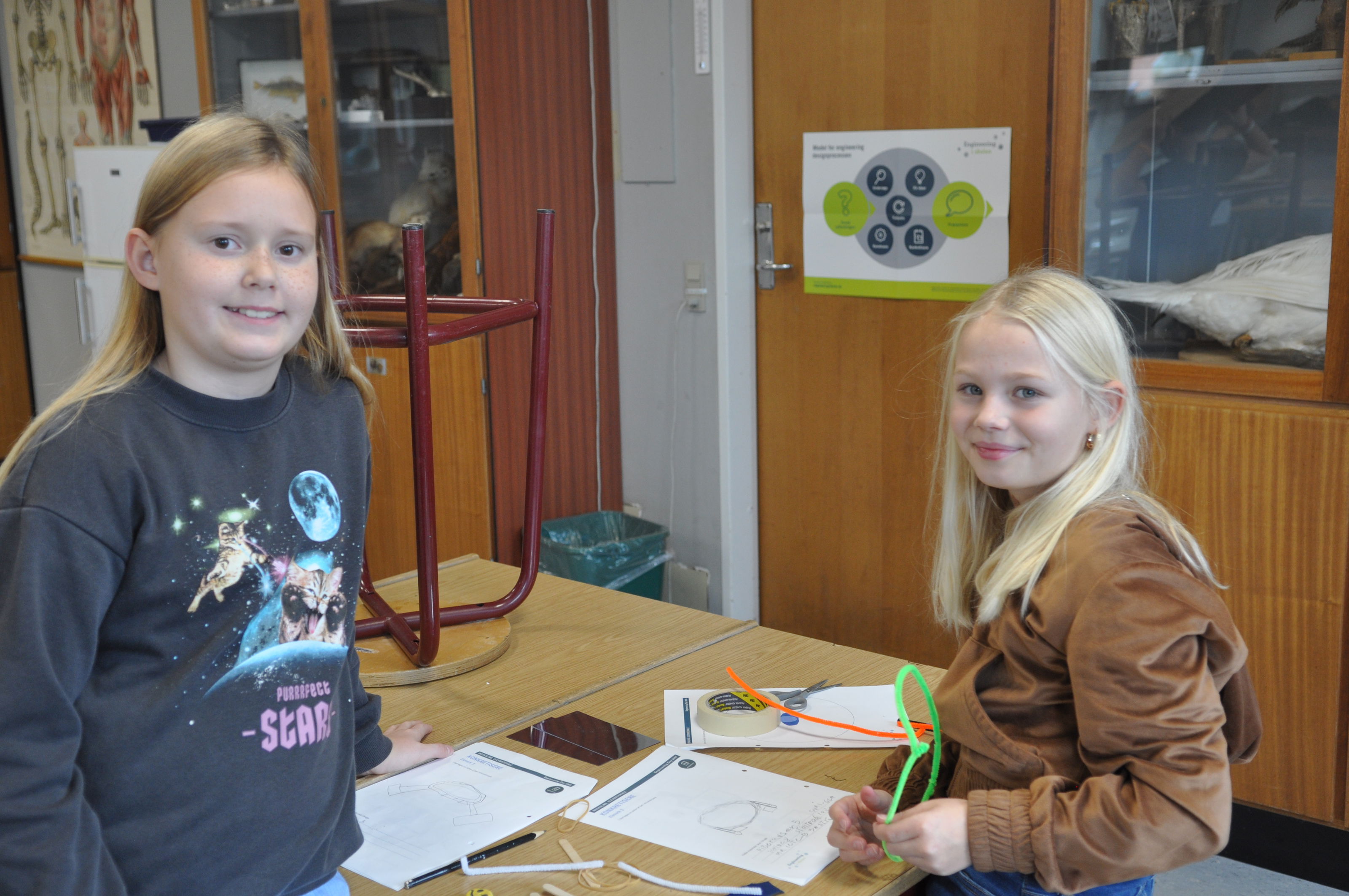 Elever leger opfindere for en dag på Bjerregrav Skole