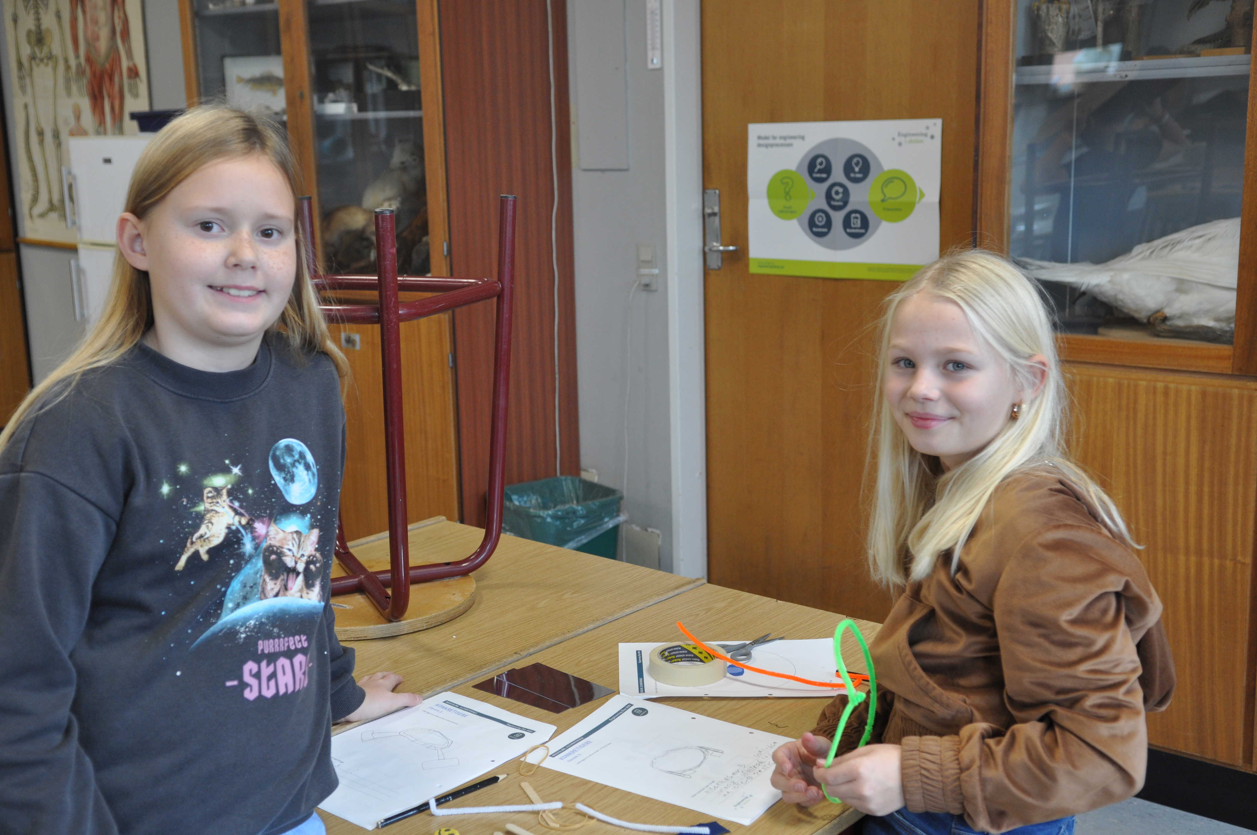 Elever leger opfindere for en dag på Bjerregrav Skole