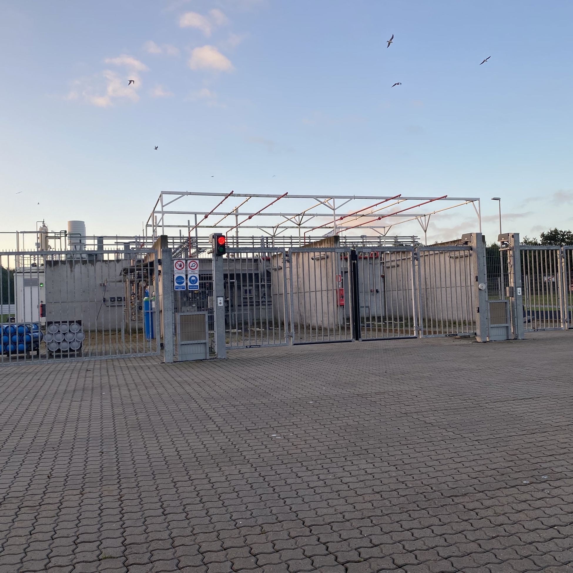 Eksempel på elektrolyseanlæg