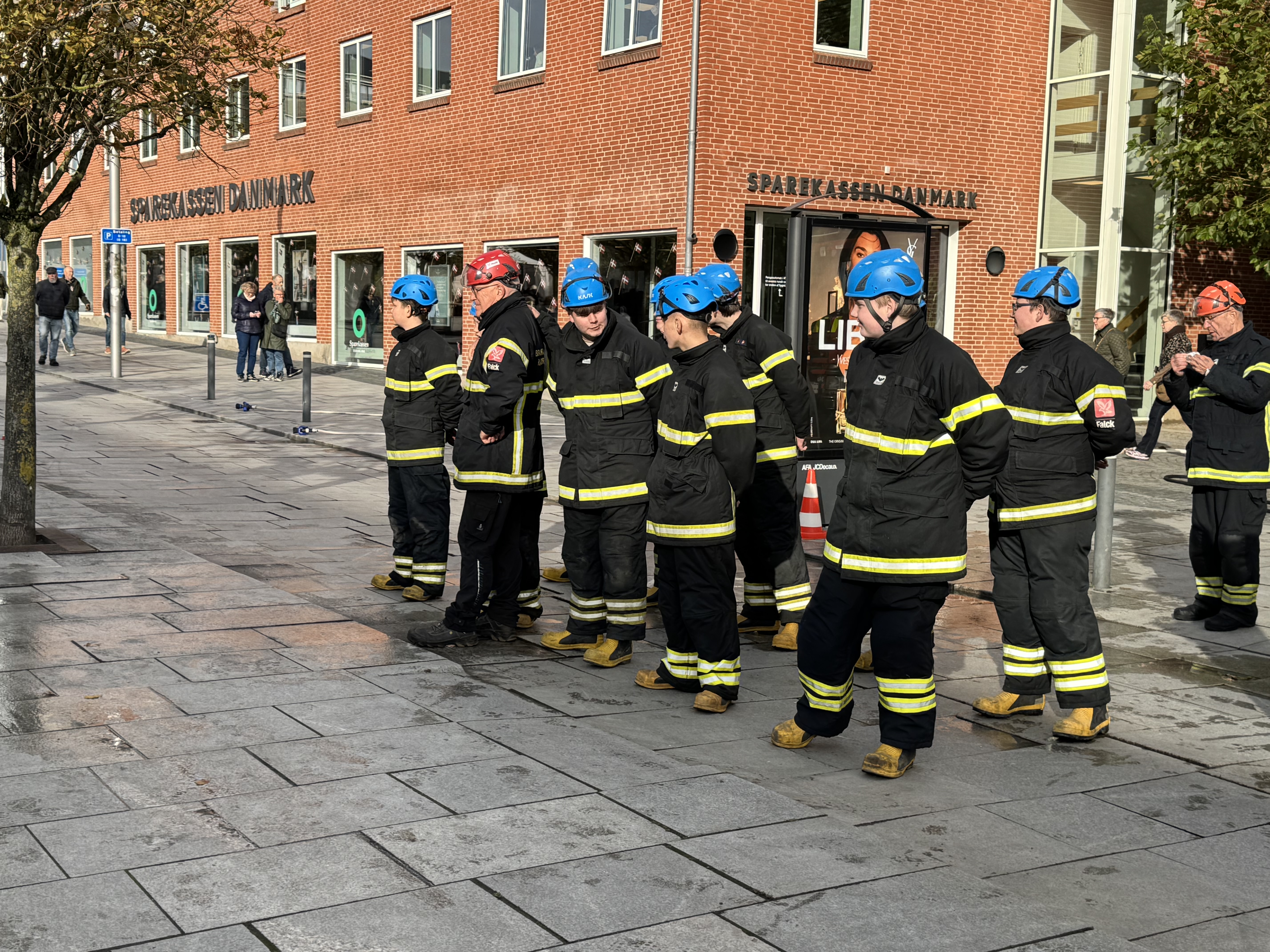 Brandkadetter på Østervold
