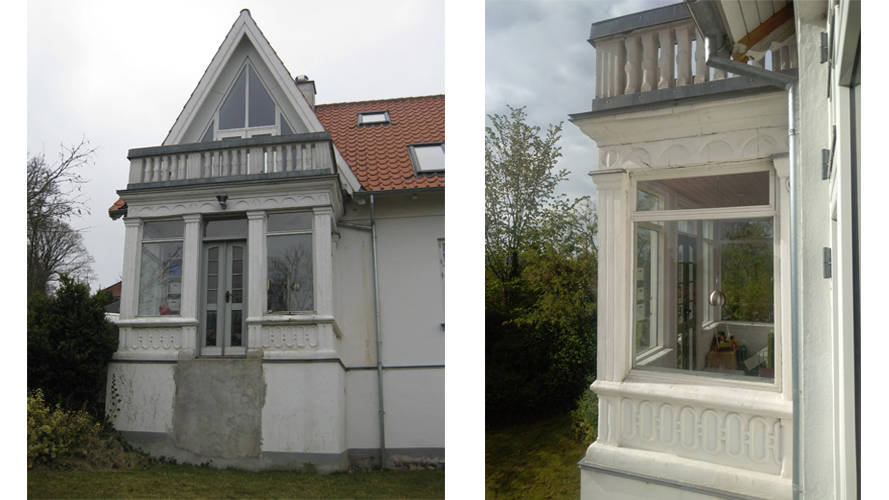 Villavej 28 før istandsættelse