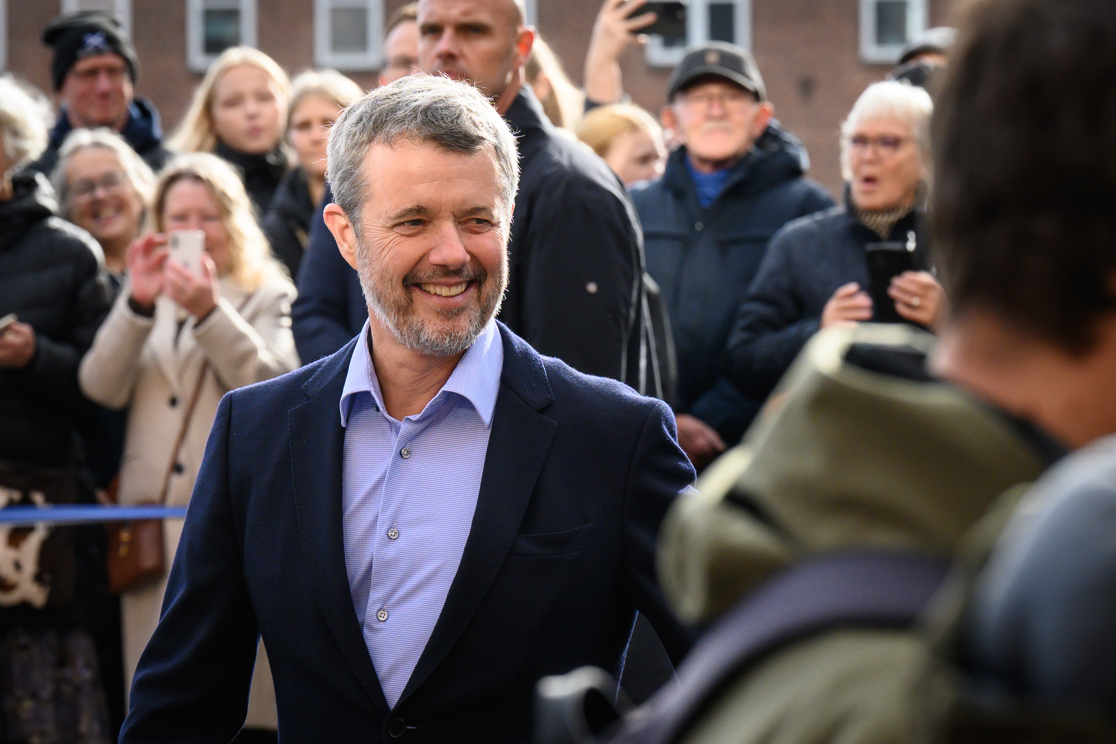 H.M. Kongen ved Randers Sundhedscenter