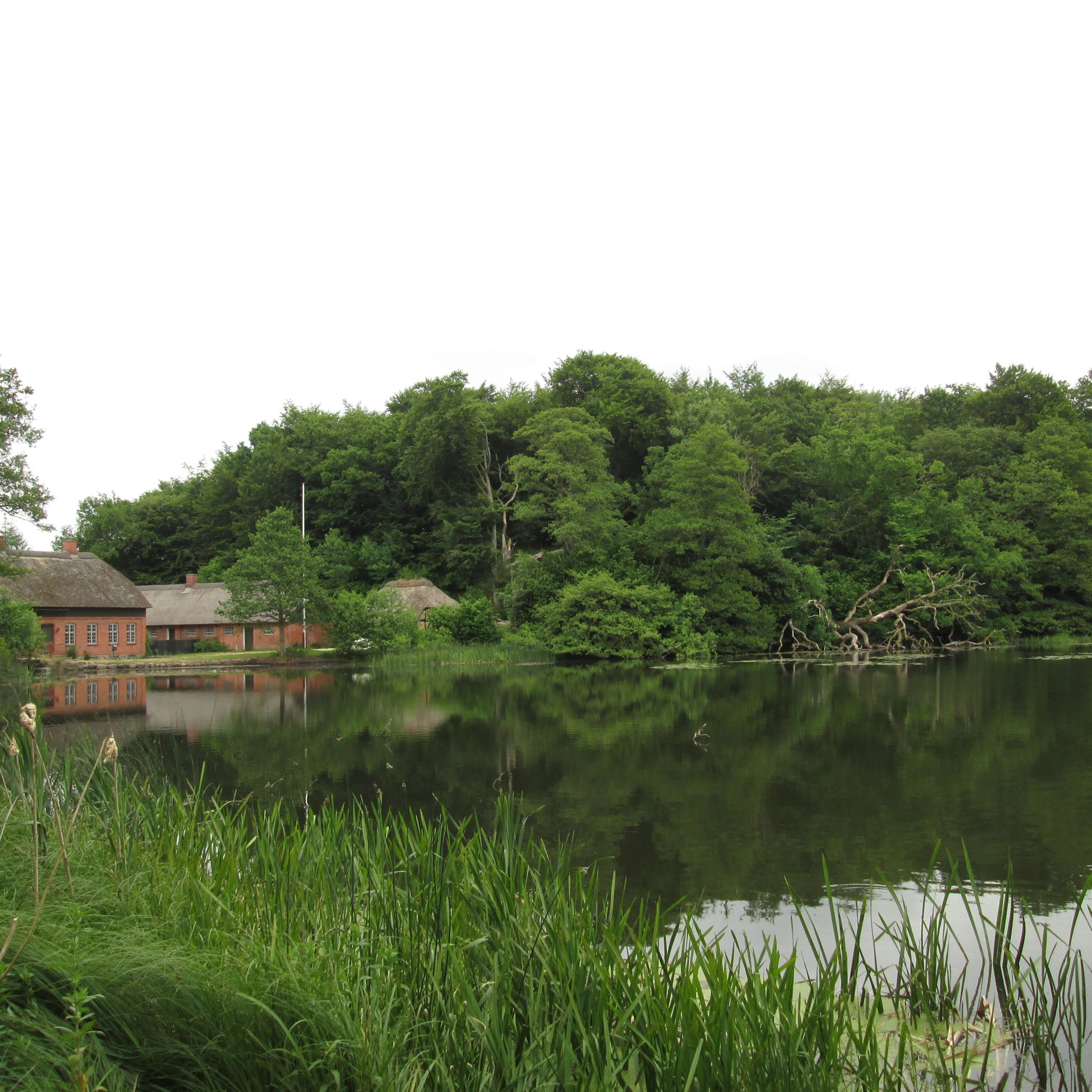 Gårde ved Fussing Sø