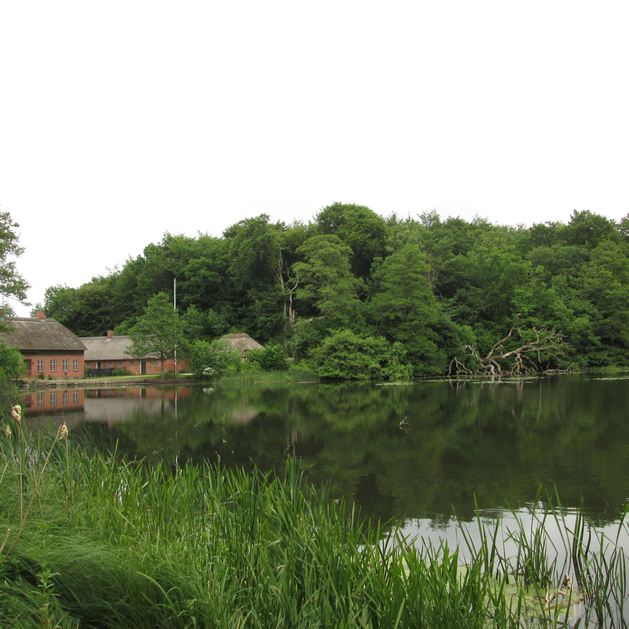 Gårde ved Fussing Sø