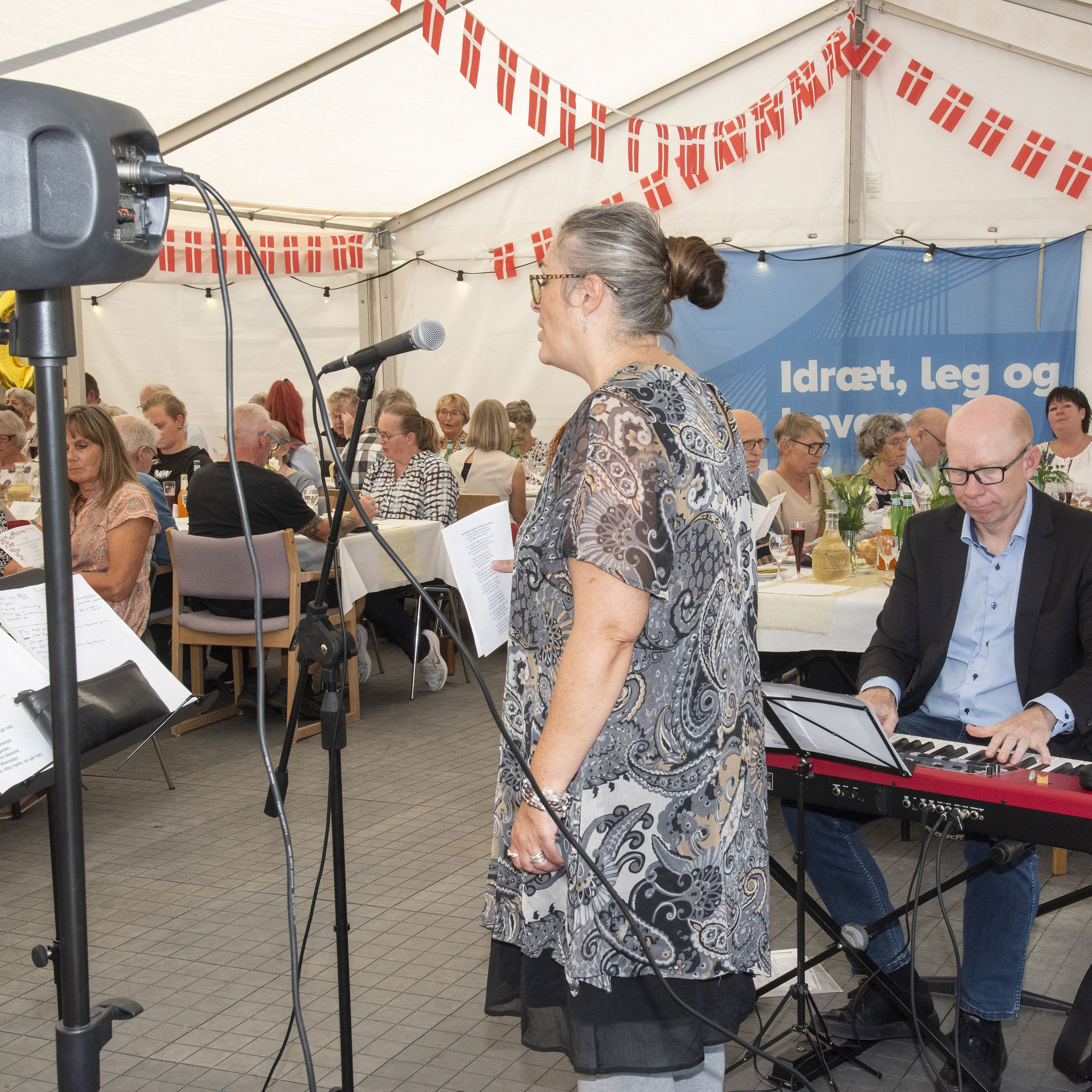 Musikalsk underholdning til Solbakkens 50-års jubilæum