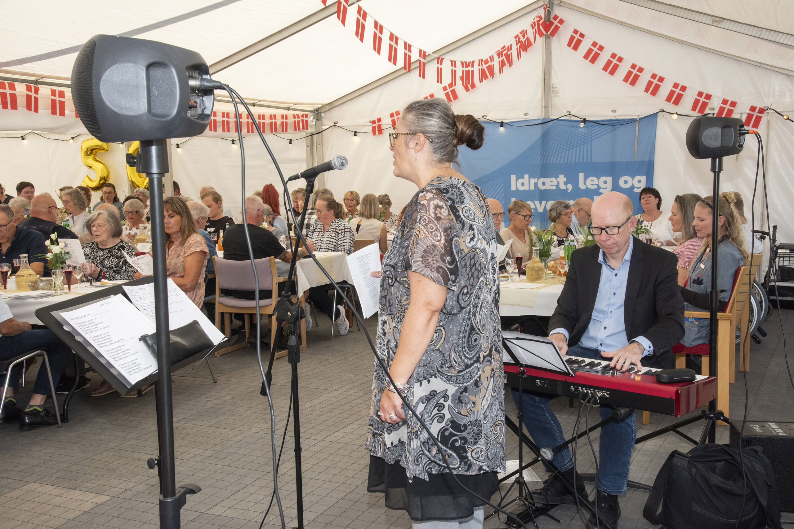 Musikalsk underholdning til Solbakkens 50-års jubilæum