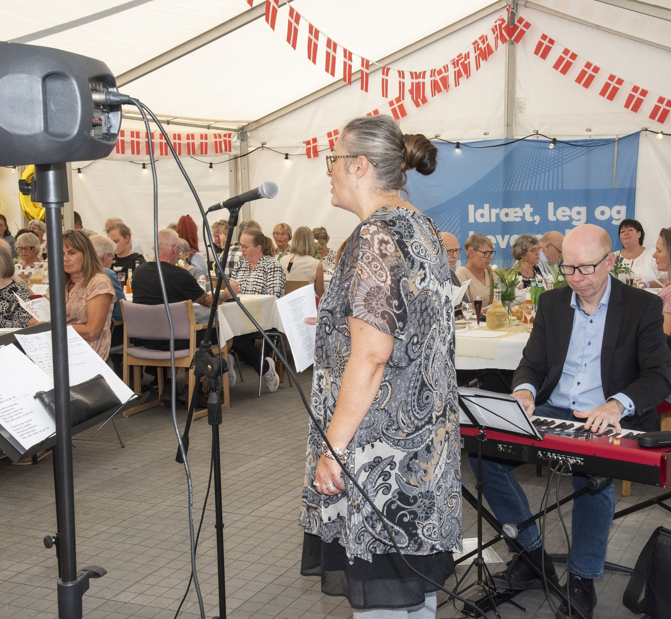 Musikalsk underholdning til Solbakkens 50-års jubilæum