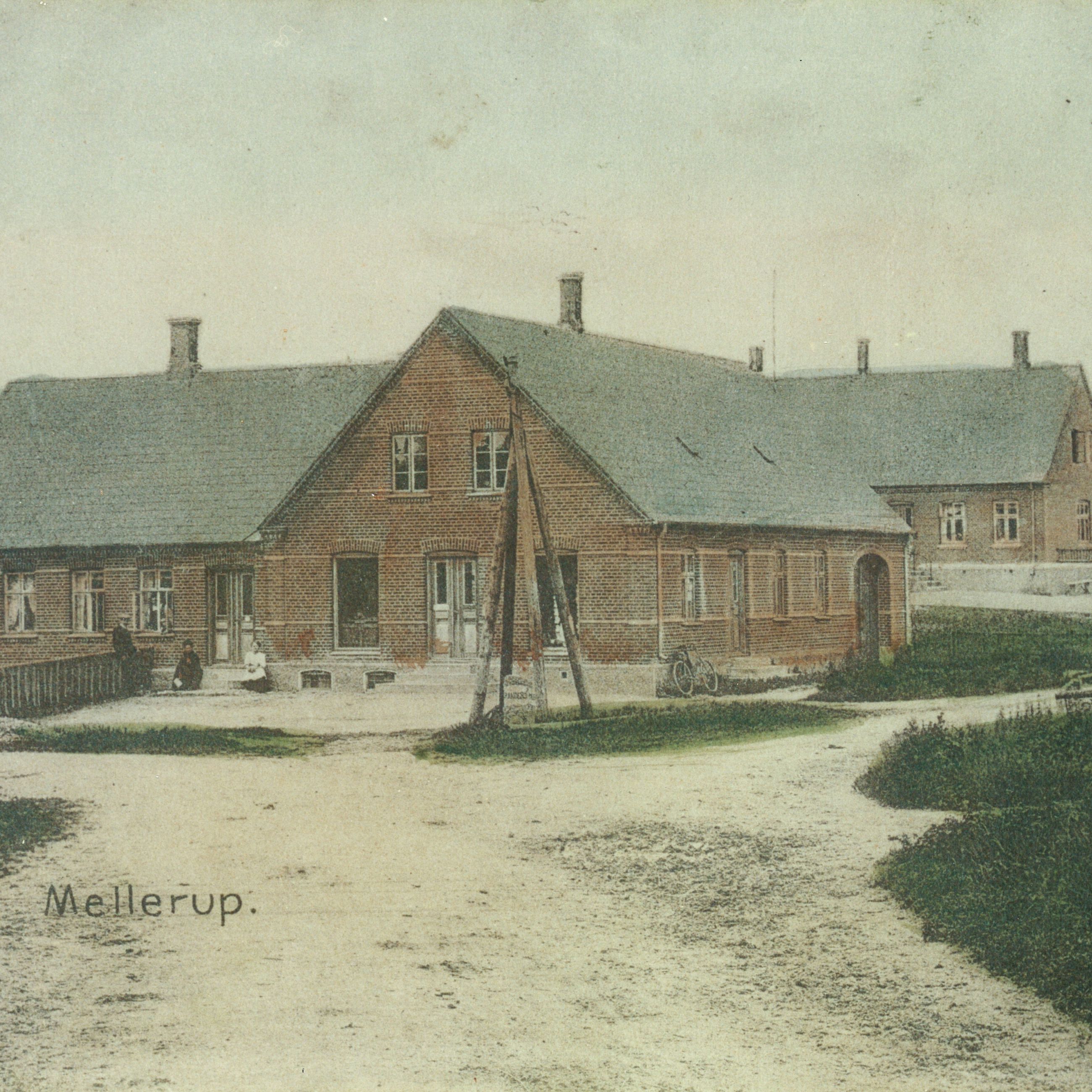 Amtsvejen 101 i Mellerup før istandsættelsen