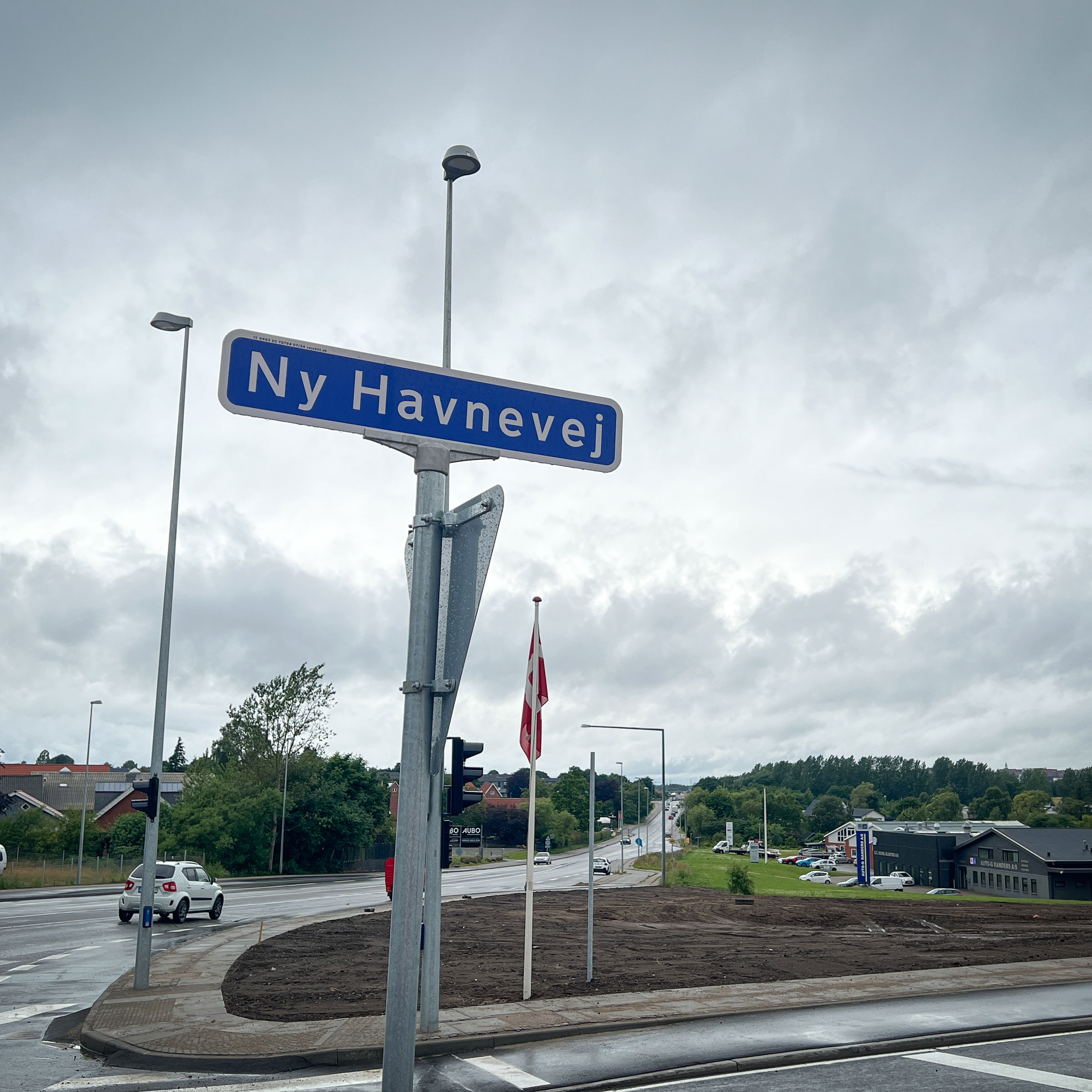 Ny Havnevej-skilt