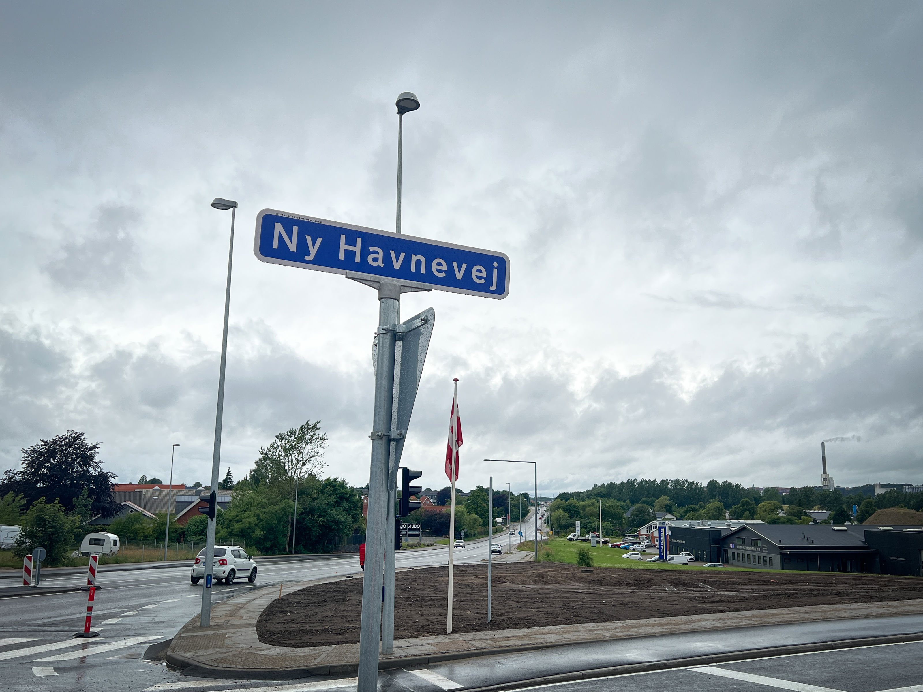 Ny Havnevej-skilt