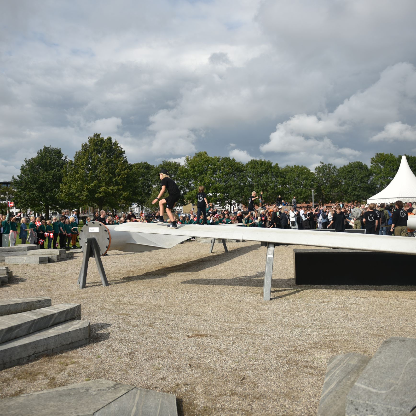 Parkour i Tronholmparken