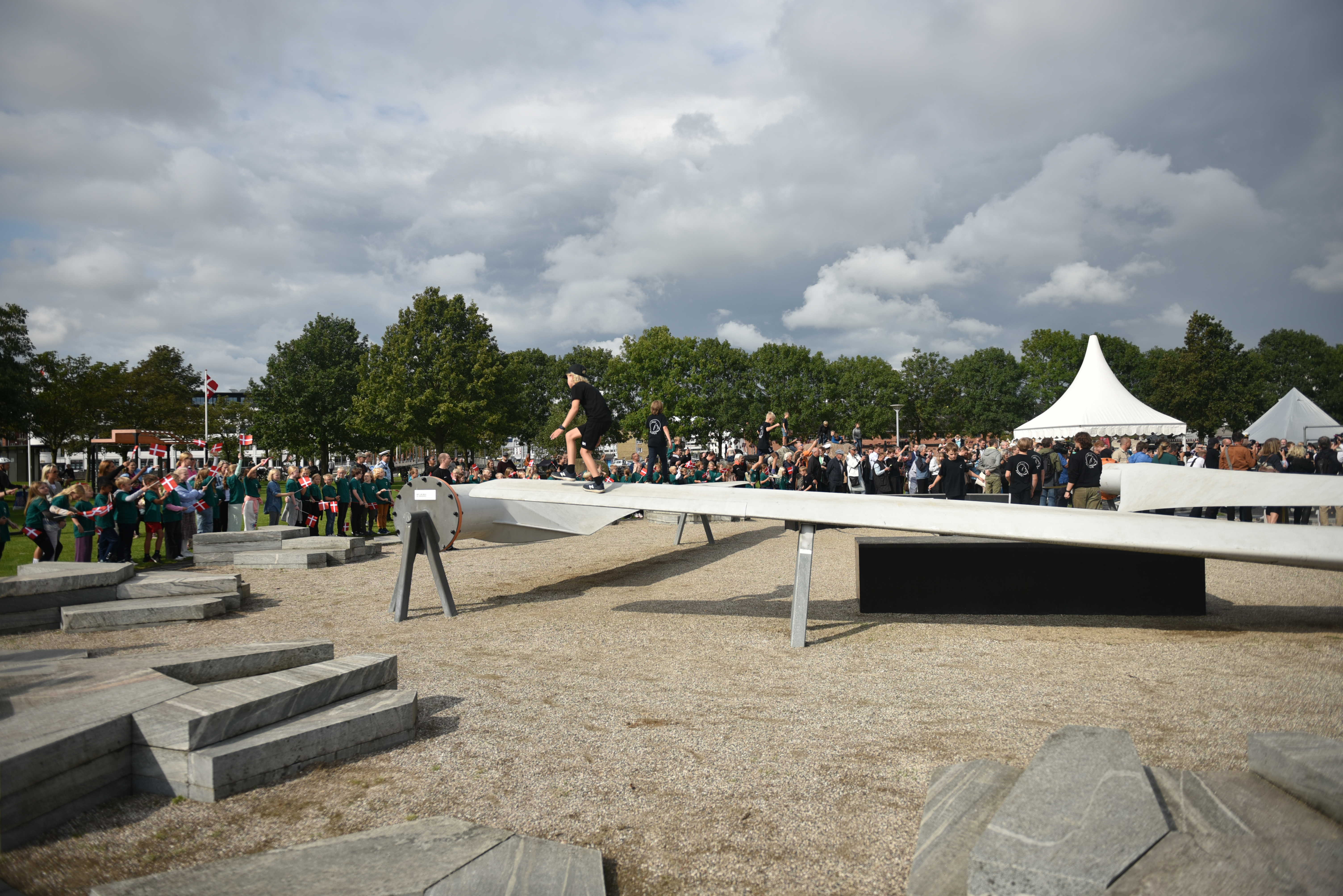 Parkour i Tronholmparken
