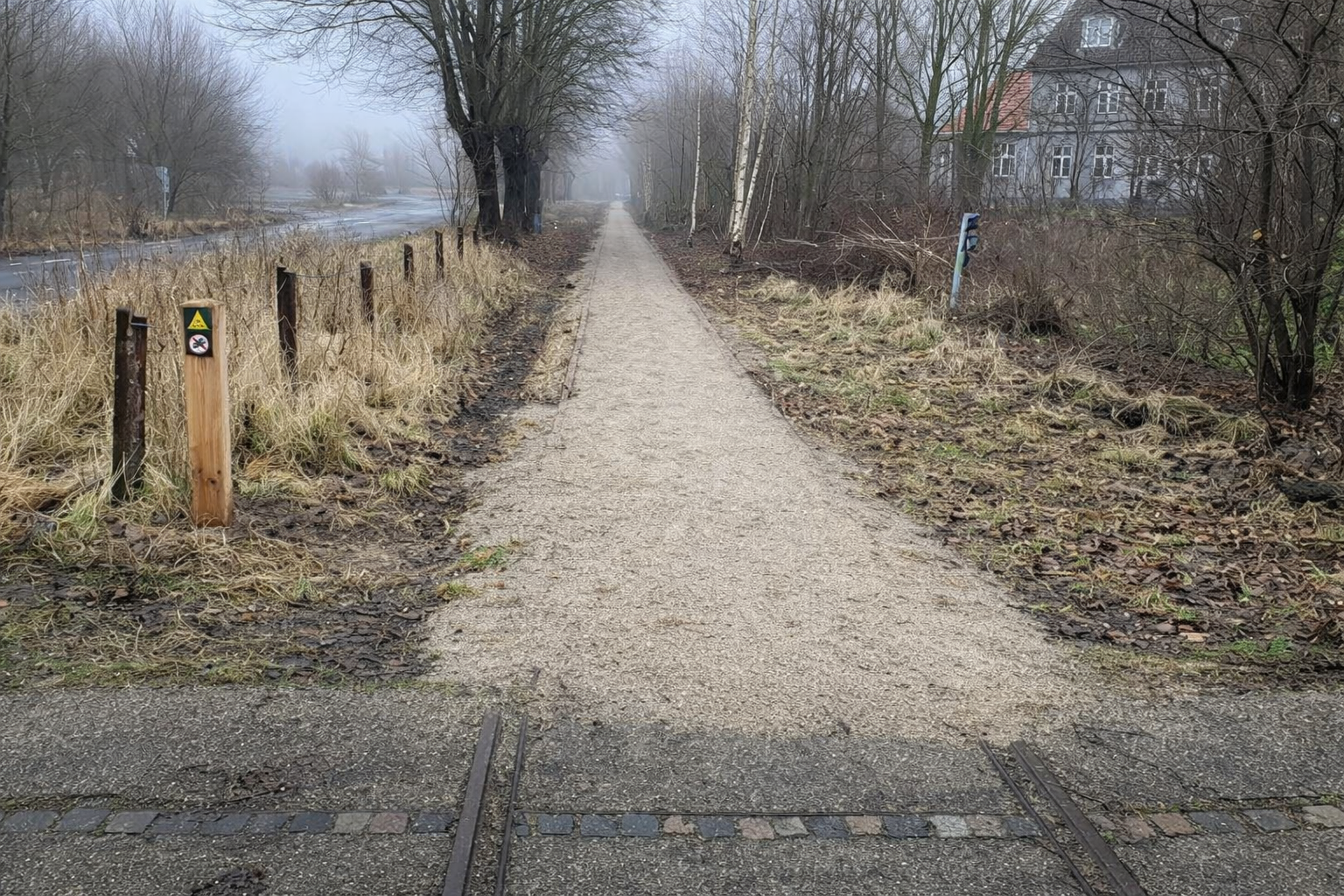 Sporet ved Tronholmen, Skovholmen og Strømmen