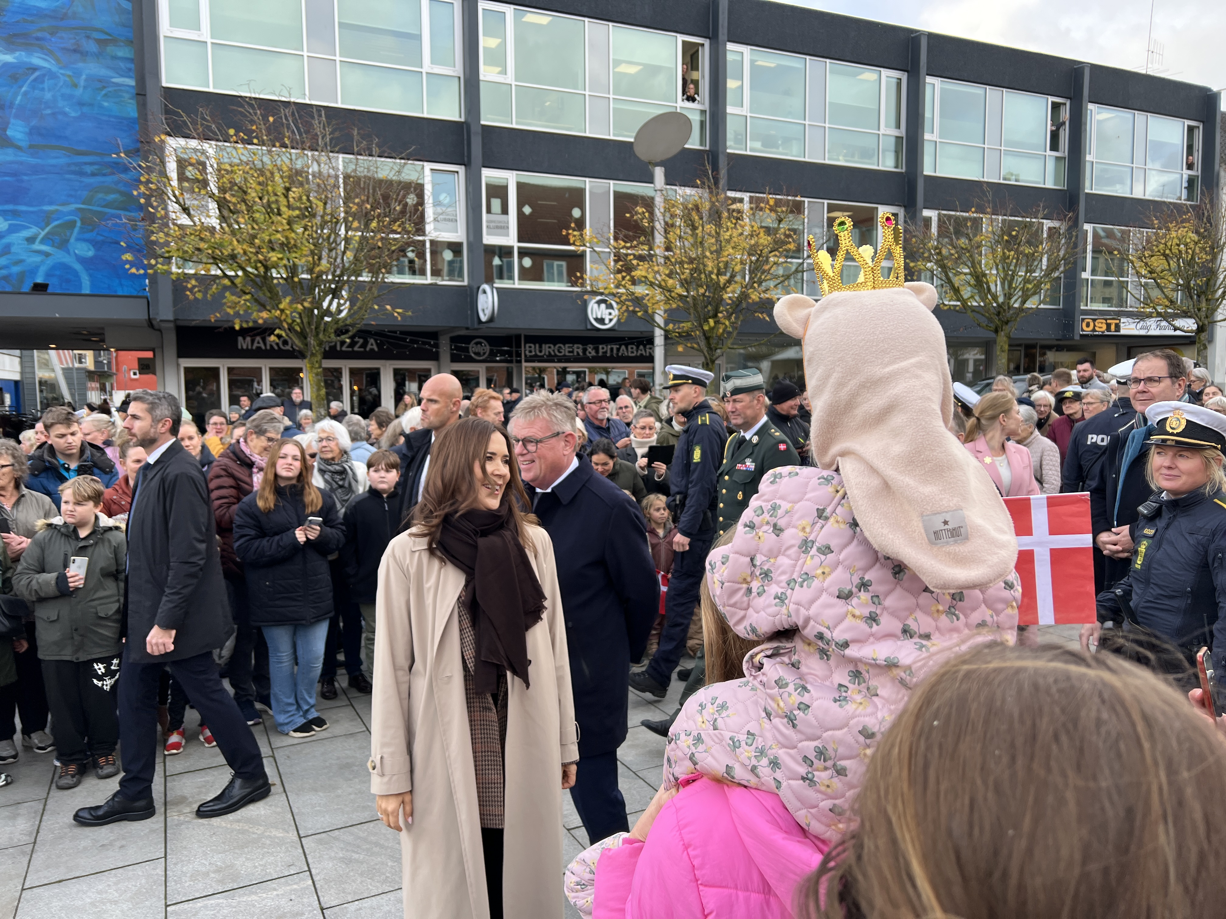 H.M. Dronning Mary på Østervold