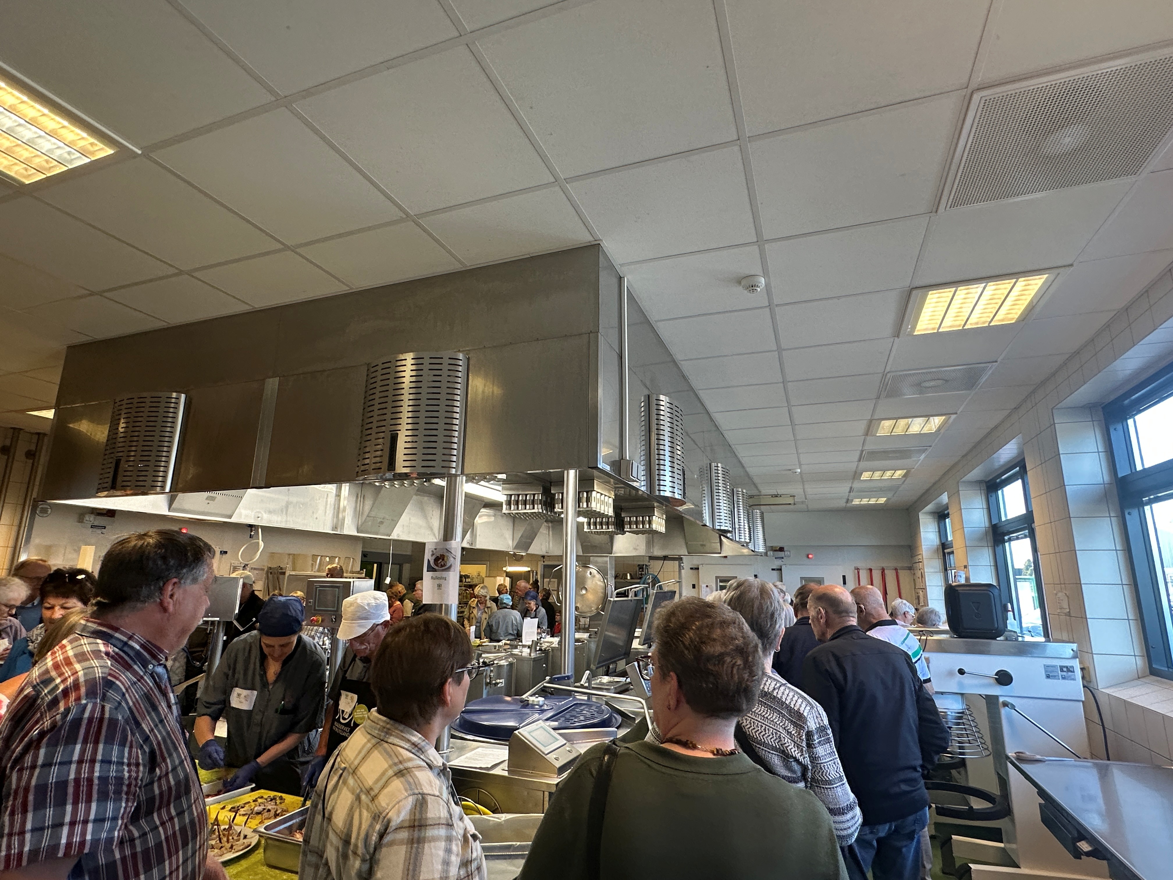 Besøgende i Madservice Kronjylland