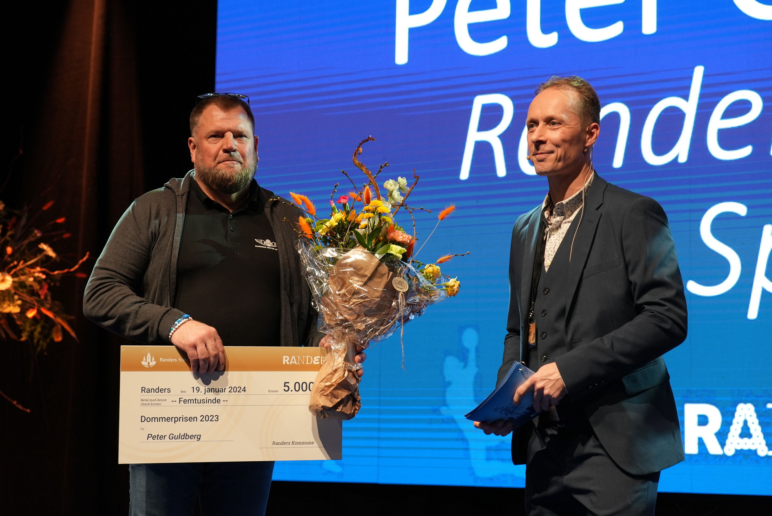 Peter Guldberg fra Randers Motorsport får Dommerprisen.