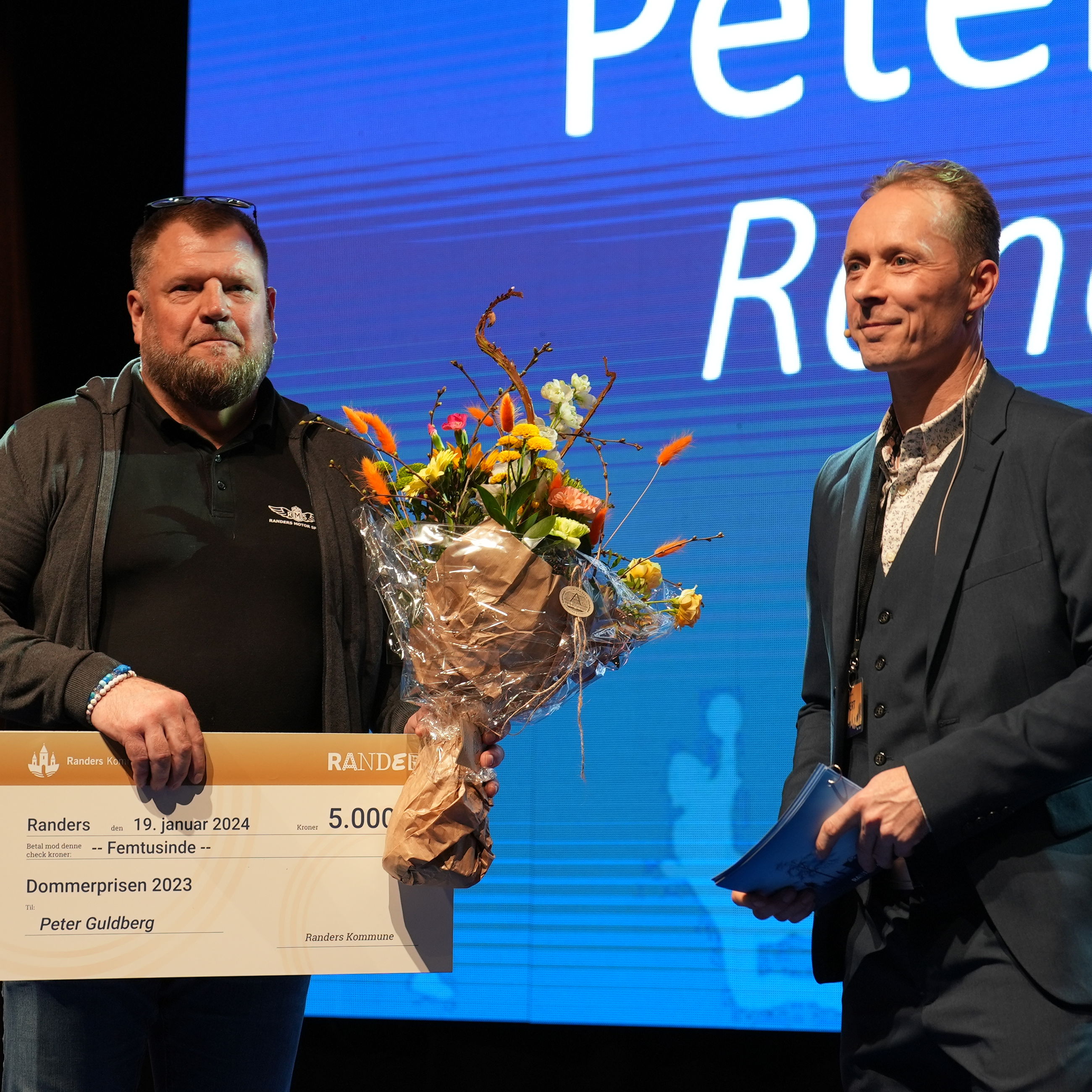 Peter Guldberg fra Randers Motorsport får Dommerprisen.