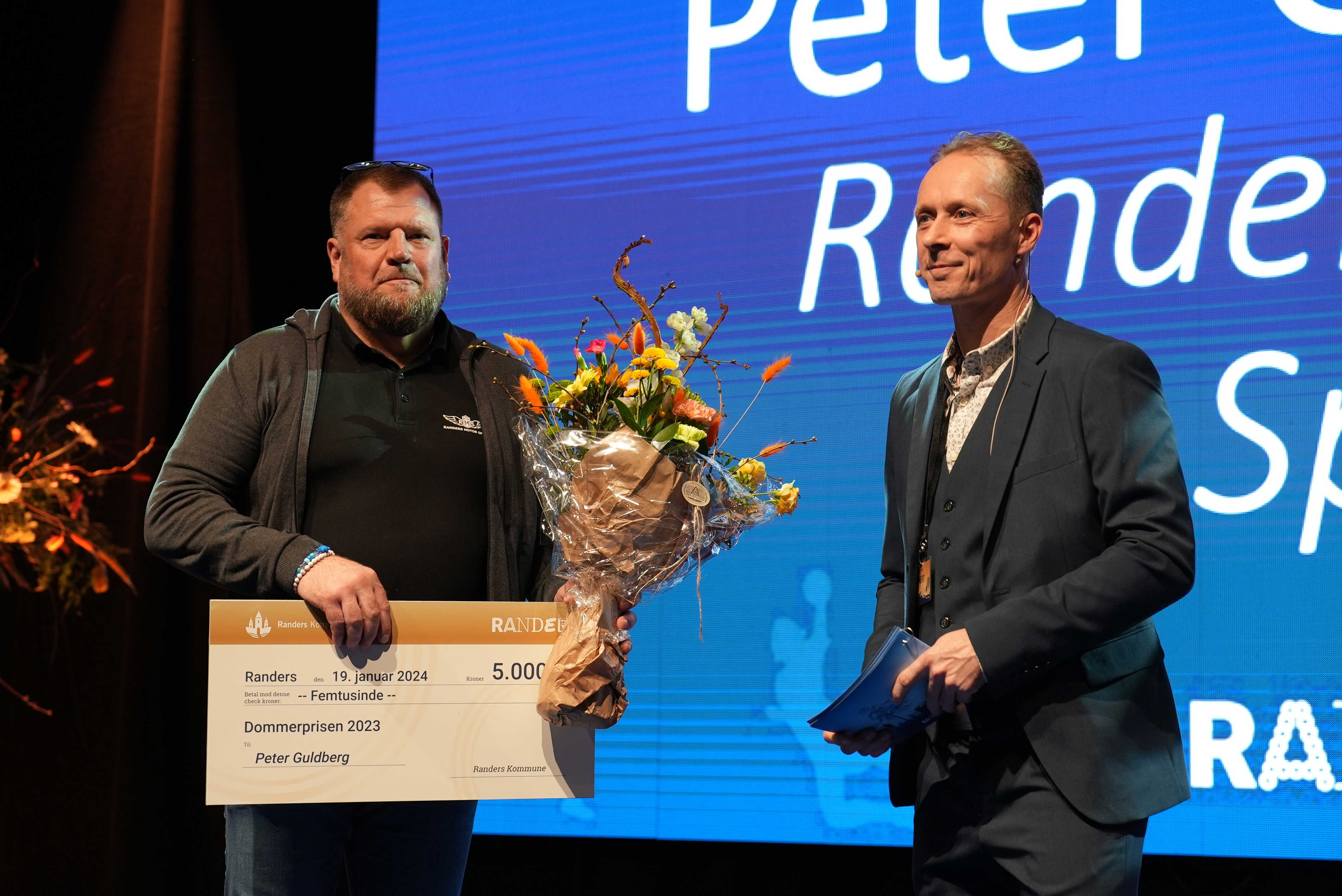 Peter Guldberg fra Randers Motorsport får Dommerprisen.