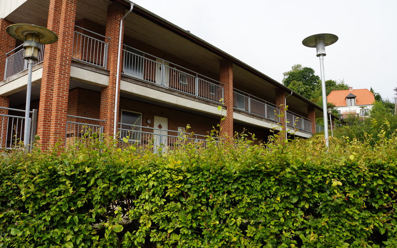 Svalegangens indgangsparti