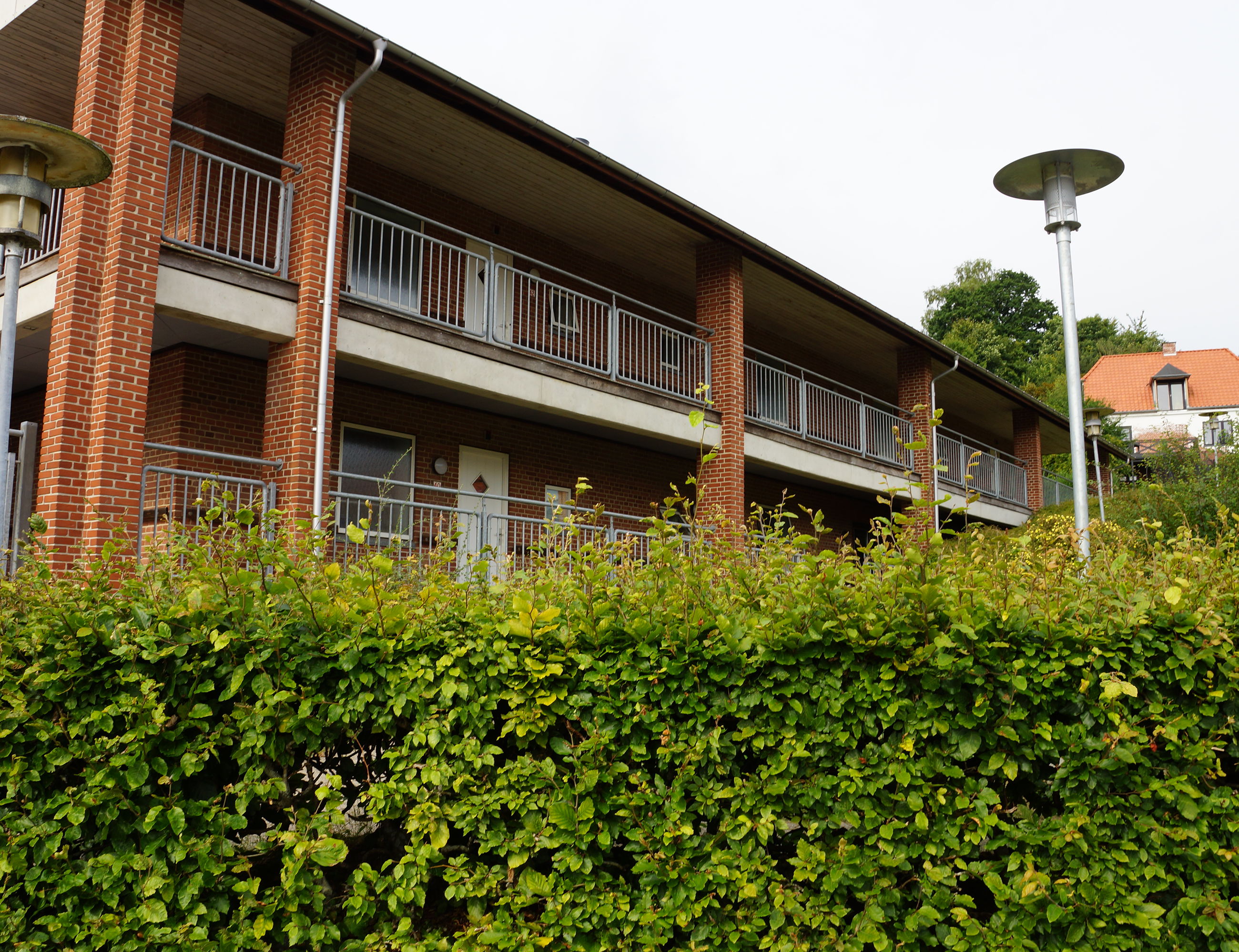 Svalegangens indgangsparti